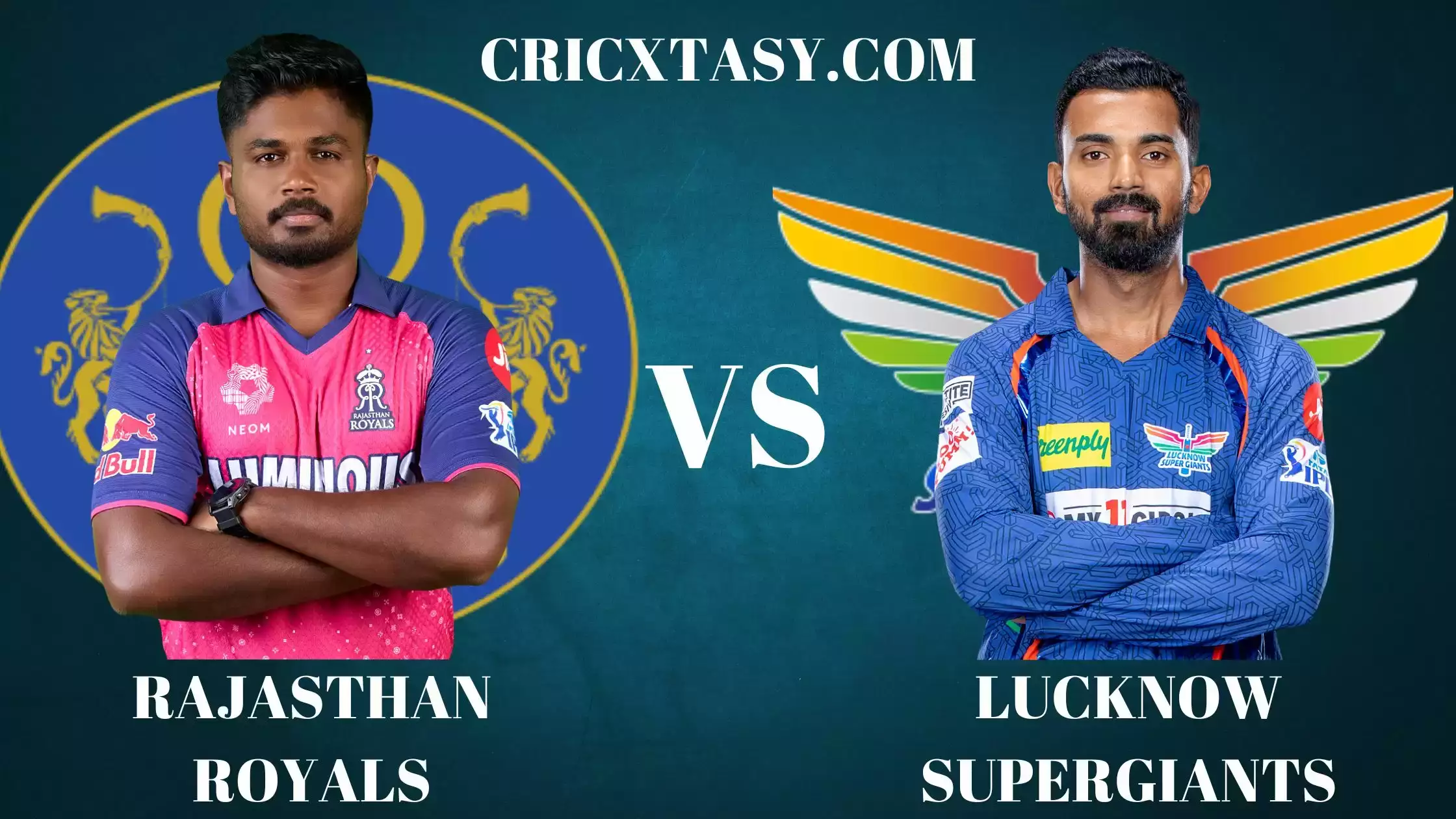 rajasthan royals vs lucknow super giants players