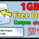 airtel 1gb data coupon code free today